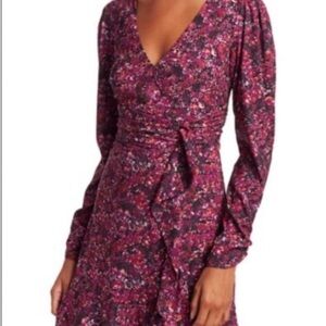 Parker Berry Floral Long-Sleeve Dress